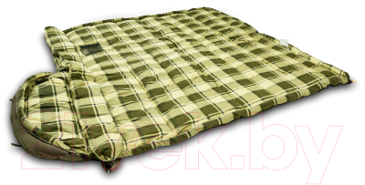 Спальный мешок Alexika Canada Plus левый / 9266.01072 (оливковый)