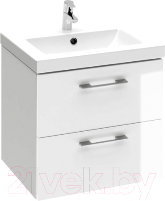 Тумба с умывальником Cersanit Lara 50 + Como - фото