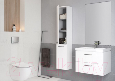 Тумба с умывальником Cersanit Lara 50 + Como