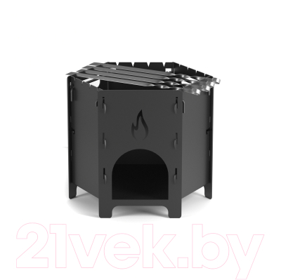 Печь-мангал Везувий Под казан разборная ПКМ1 - фото