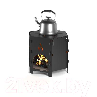 Печь-мангал Везувий Под казан разборная ПКМ1