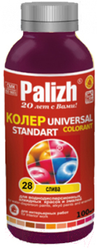 Колеровочная паста Palizh Standart №28 универсальная - фото