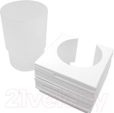 Стакан для зубной щетки и пасты Ridder Brick 22150101