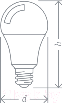 Лампа Navigator 61 474 A60-7-24/48-4K-E27