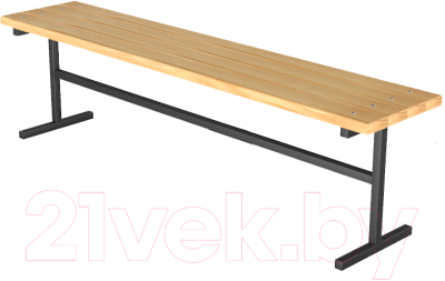 Скамья садовая Dinamika ZSO-002857 (2м) - фото