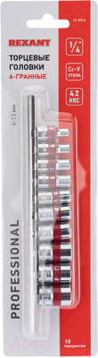 Набор головок слесарных Rexant 12-8316