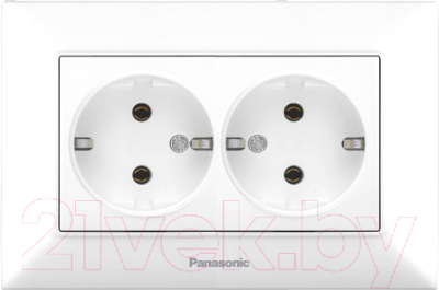 Розетка Panasonic Arkedia Slim WNTC02052WH-BY - фото