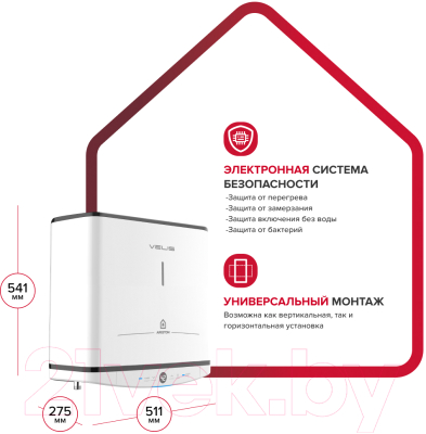 Накопительный водонагреватель Ariston Velis Tech PW ABSE 30 (3700701)