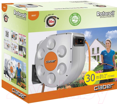 Катушка для шланга Claber Rotoroll Evolution 8697