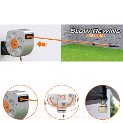 Катушка для шланга Claber Rotoroll Evolution 8697