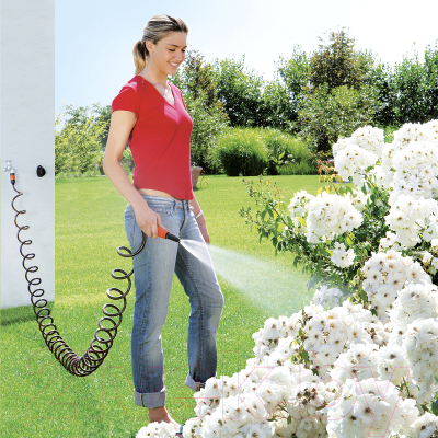 Шланг поливочный Claber Spiral Kit Basiс