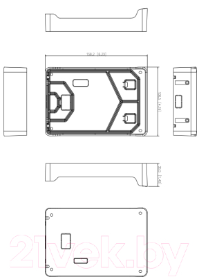 Бокс для вызывной панели Dahua VTM09R