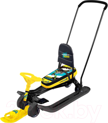 Снегокат детский Ника Тимка Спорт 6 Зимний спорт / ТС6/С - фото