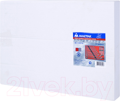 Набор ключей Мастак 5-23112