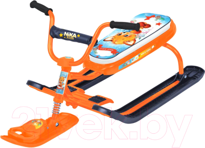 Снегокат детский Ника Джамп Лисенок / СНД1/Л - фото
