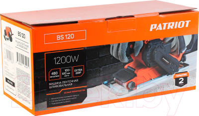 Ленточная шлифовальная машина PATRIOT BS 120