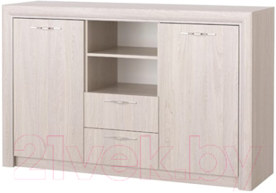 Тумба Памир Октава 2С2Я (ясень анкор светлый) - фото