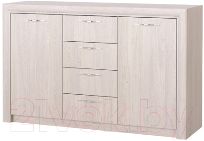 Тумба Памир Октава 2С4Я (ясень анкор светлый) - фото