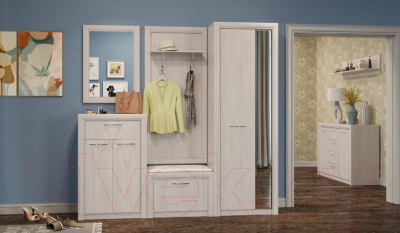 Тумба Памир Октава 2С4Я (ясень анкор светлый)