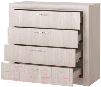 Комод Памир Октава 4Я (ясень анкор светлый)
