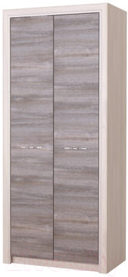 Шкаф Памир Октава 2С (дуб клабхаус серый) - фото