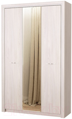 Шкаф Памир Октава 2С1ЗР (ясень анкор светлый) - фото