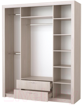 Шкаф Памир Октава 4С2Я (ясень анкор светлый)