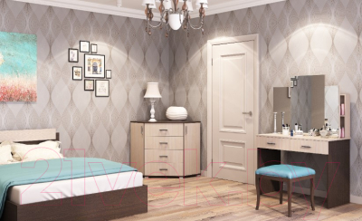 Тумба Памир София К780 (венге/дуб белфорт)