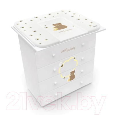 Пеленальный матрас Nuovita Honey Bear 75x72