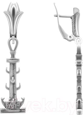 Серьги Jenavi Ростральная колонна / f9193190 - фото