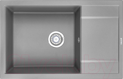 Мойка кухонная GRANULA GR-7805 (алюминиум) - фото