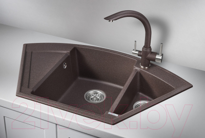 Мойка кухонная GRANULA GR-9001 (эспрессо)
