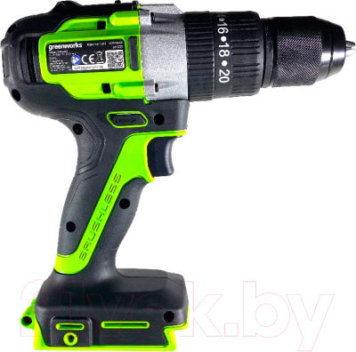 Аккумуляторная дрель-шуруповерт Greenworks GD24DD60 24V