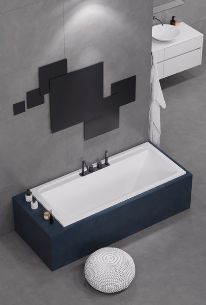 Ванна акриловая Alba Spa Barselona 2.0 170x75