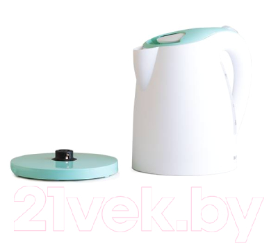Электрочайник Blackton BT KT1702P (белый/зеленый)