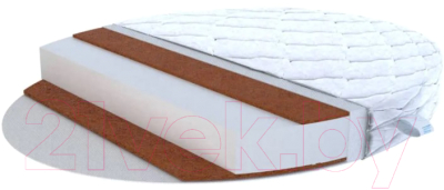 Матрас в кроватку Nuovita Robusto 65x65 - фото