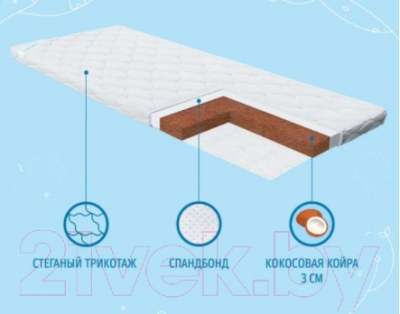 Матрас в кроватку Nuovita Accanto 47x87