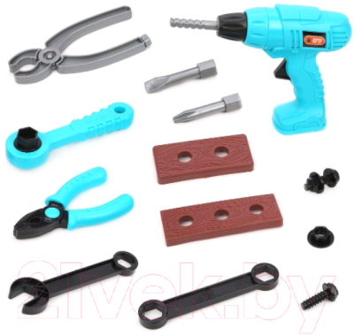 Набор инструментов игрушечный Наша игрушка Кейс / 6647-1 - фото