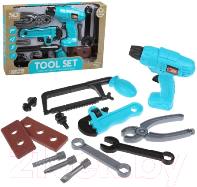 Набор инструментов игрушечный Наша игрушка 6642-1