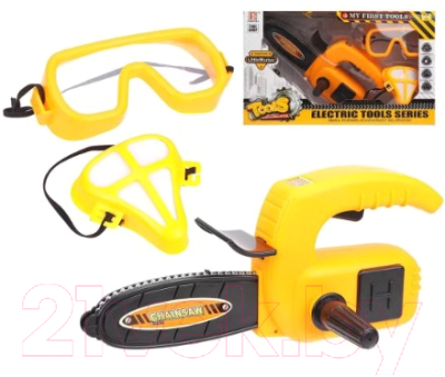 Набор инструментов игрушечный Наша игрушка Бензопила / 1928A