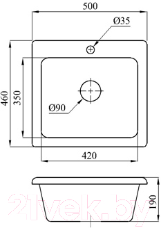 Мойка кухонная БелЭворс Mini