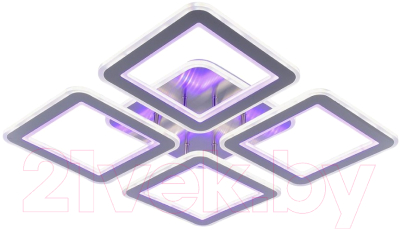 Потолочный светильник Aitin-Pro L8882/4A (хром/синий/желтый) - фото