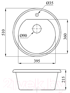 Мойка кухонная БелЭворс Traffic
