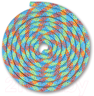 Скакалка для художественной гимнастики Indigo Люрекс SM-122 - фото