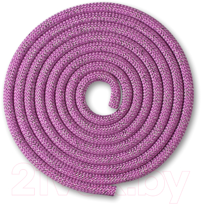 Скакалка для художественной гимнастики Indigo Люрекс SM-122 - фото