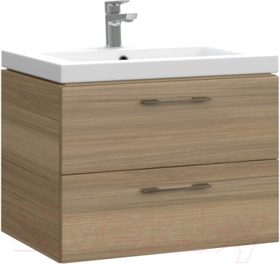 Тумба с умывальником Cersanit Lara 60 + Como / 63414 + S-UM-COM60/1-w - фото