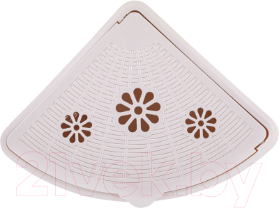 Корзина для белья Альтернатива Плетенка угловая / М2029