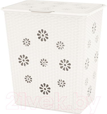 Корзина для белья Альтернатива Плетенка / М2254 - фото