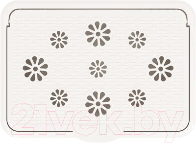 Корзина для белья Альтернатива Плетенка / М2254