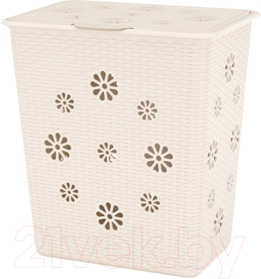 Корзина для белья Альтернатива Плетенка / М2030 - фото